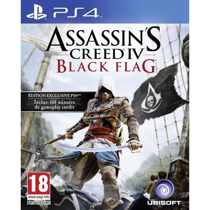Ubisoft Assassin'S Creed 4 Black Flag Jeu PS4