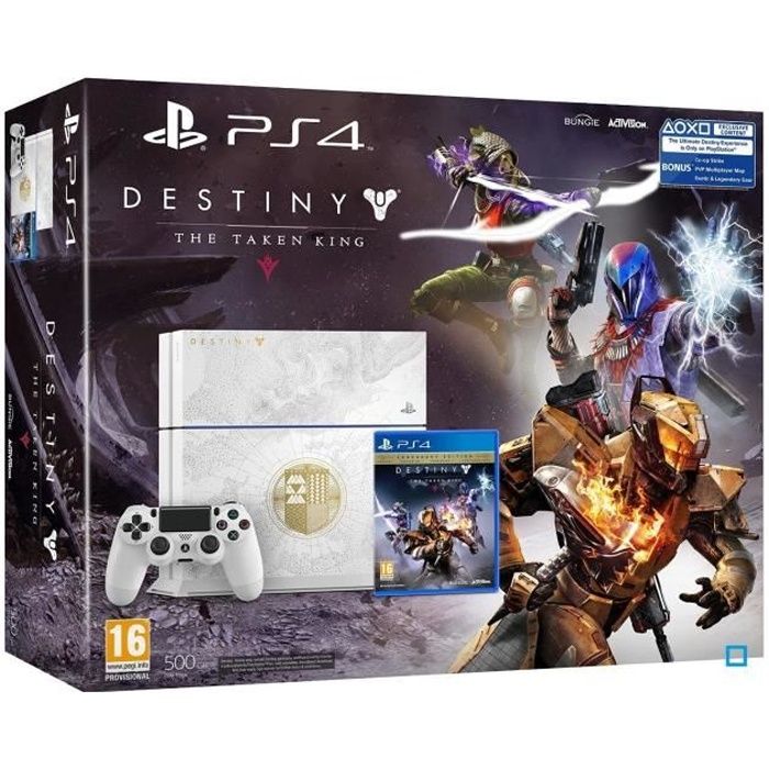 PS4 Edition limitée + Destiny : le Roi des Corrompus