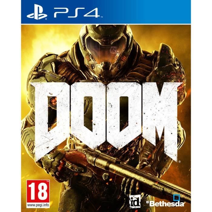 Bethesda Doom 4 Jeu PS4