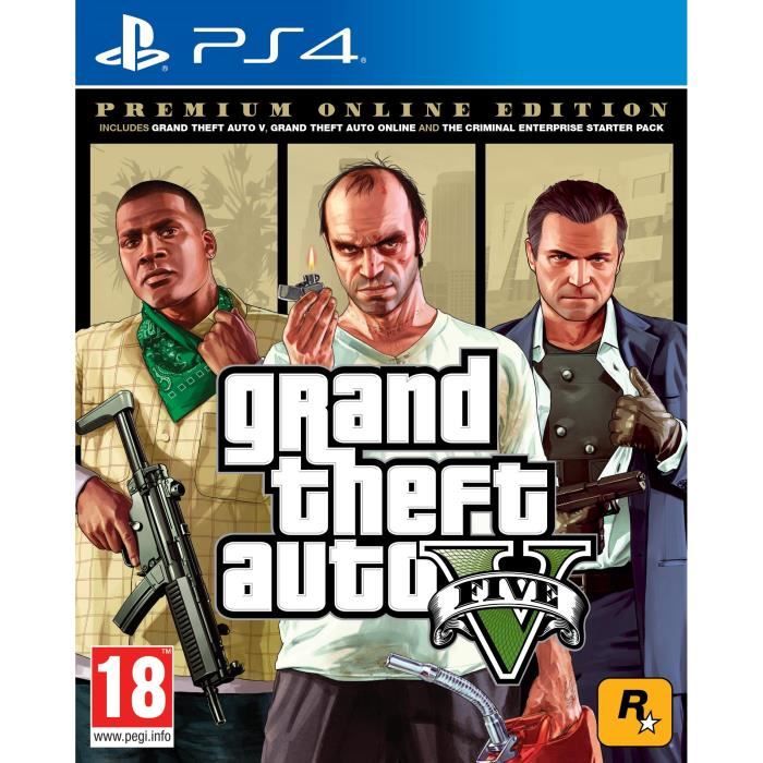 GTA V : EDITION PREMIUM Jeu PS4