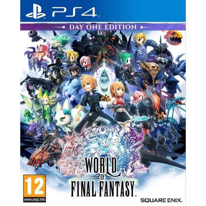 World of Final Fantasy Jeu PS4