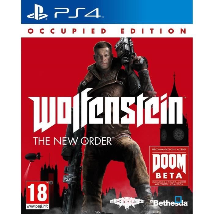 Wolfenstein The New Order Jeu PS4