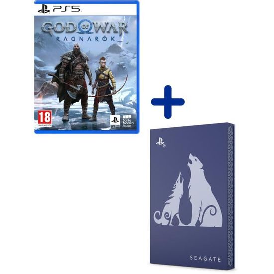 Disque Dur 2 To Seagate God Of War - PS5