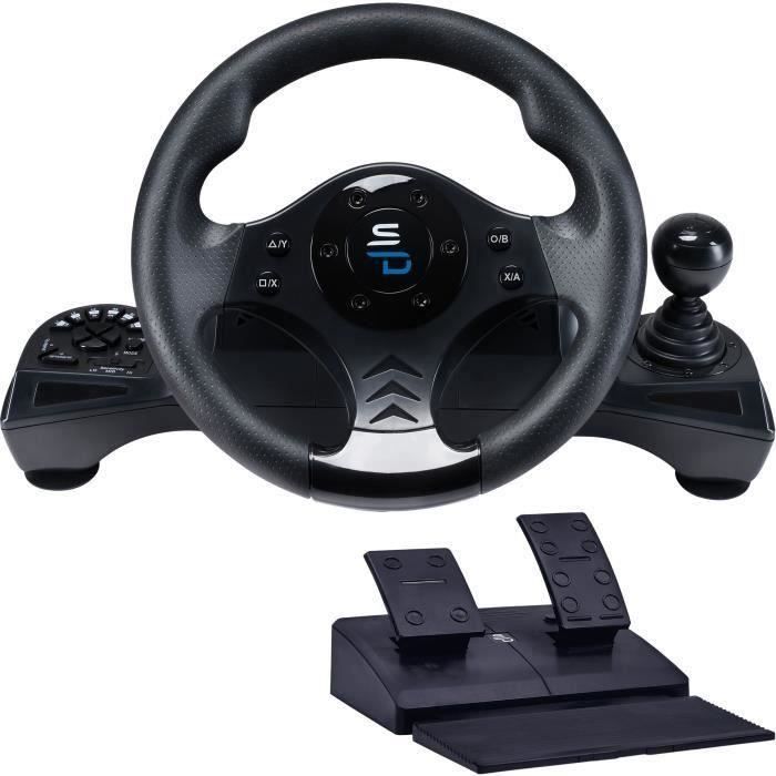 Volant Thrustmaster SF1000 + Pédalier Pour PS4, PS5 Et PC (neuf, Ouvert)