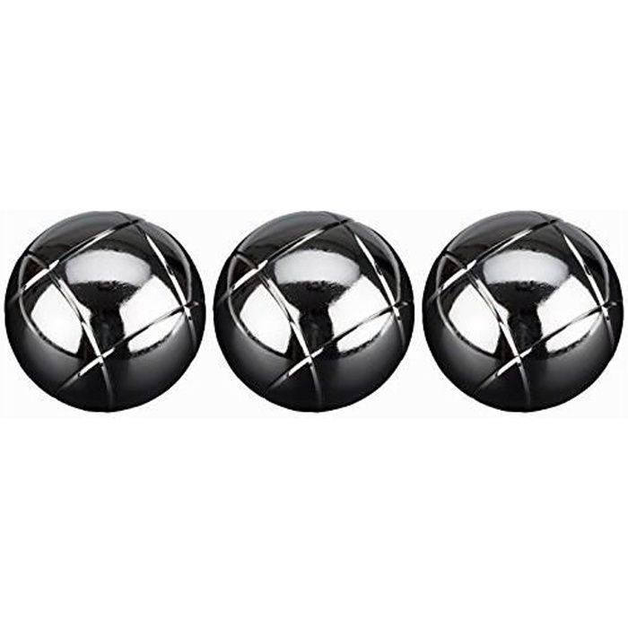  Schreuders Sport 52jp Lot de 3 balles IV Jeu de boules de p&eacute;tanque