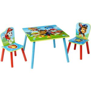 TABLE ET CHAISE PAT PATROUILLE Ensemble Table Et 2 Chaises Pour Enfant