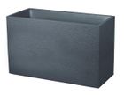 Jardinière Muret - EDA - Graphit - 116 L - 99,5 x 39,5 x H. 60 cm - Gris anthracite
