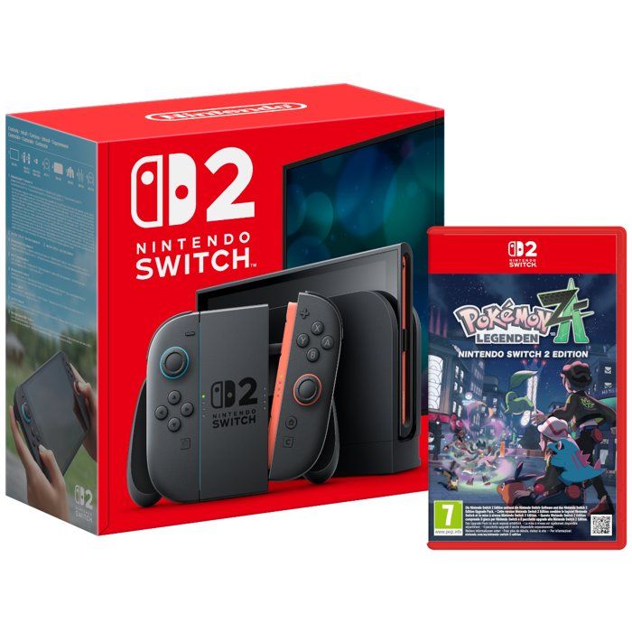 Pack Nintendo : Console Nintendo Switch 2 (Batterie remplaçable) + Légendes Pokémon: Z-A