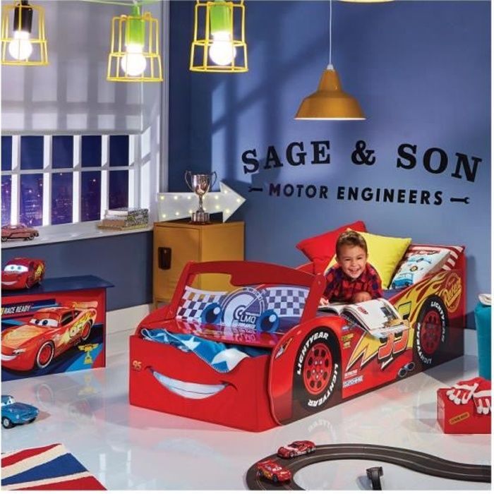 Cars Lit Enfant Lightning Mcqueen 70 X 140 Cm Achat Vente