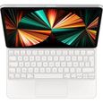 Magic Keyboard pour iPad Pro 11 pouces (3ᵉ génération) et iPad Air (4ᵉ génération) - Français - Blanc-0