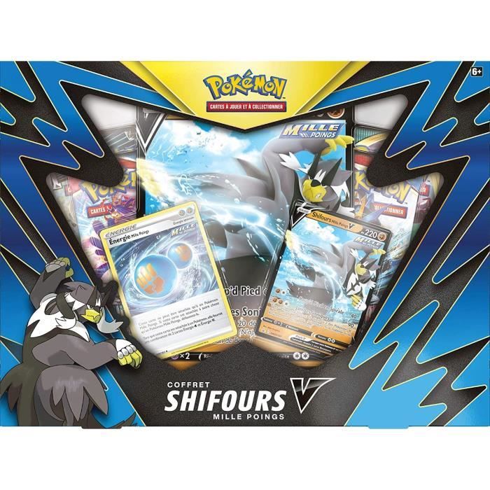 Coffret Cartes Pokémon Shifours Mille Poings VMAX Deck Combat de Ligue -  Français