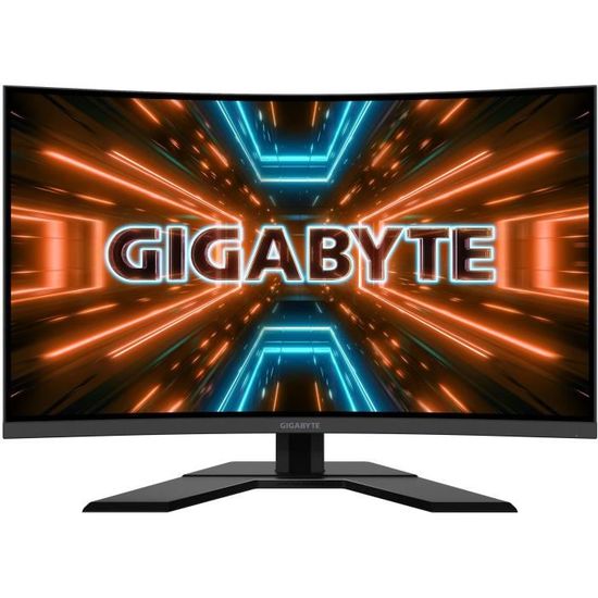 Ecran PC Gamer Incurvé - GIGABYTE - G32QC A - 31,5" QHD - Dalle VA - 1 ms - 165 Hz - 2 x HDMI / DisplayPort - AMD FreeSync Prem Pro