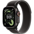 Apple Watch Ultra 3 GPS + Cellular - 49mm - Boîtier Black Titanium - Bracelet Black/Charcoal Trail Loop - M/L