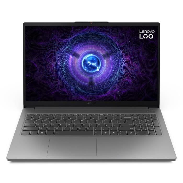 PC Portable Gamer LENOVO LOQ 15IAX9E | Sans Windows - 15'' FHD 144hz - Core i7-12650HX - RTX 4050 - RAM 16Go - SSD 512Go AZERTY