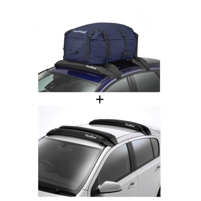Barres de Toit Gonflable Universelle Galerie Adaptable Transport Coffre de Toit