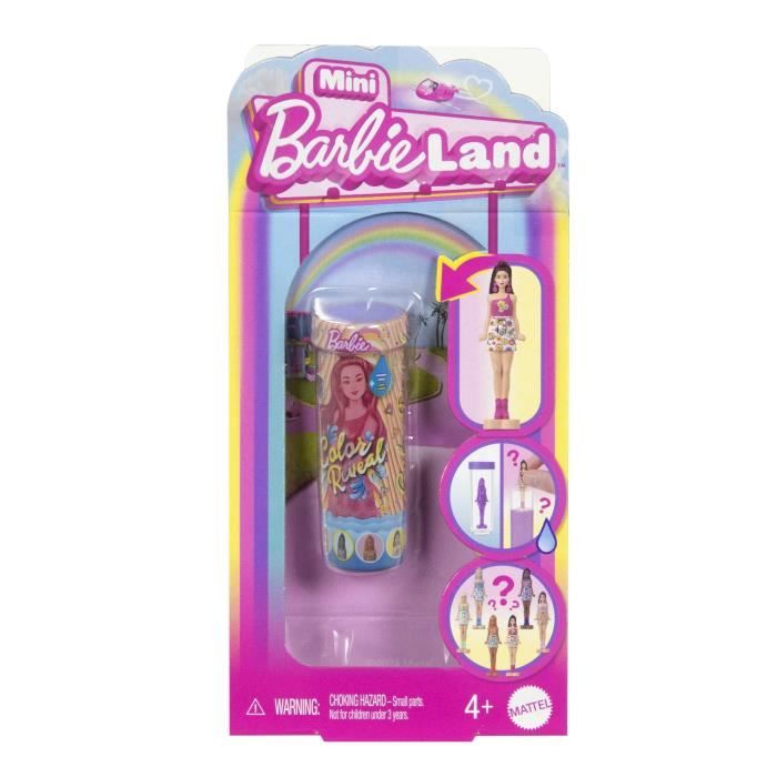 BARBIE Poupée Mini-BarbieLand Color Reveal-Poupée de 38 cm - Barbie - JCR08