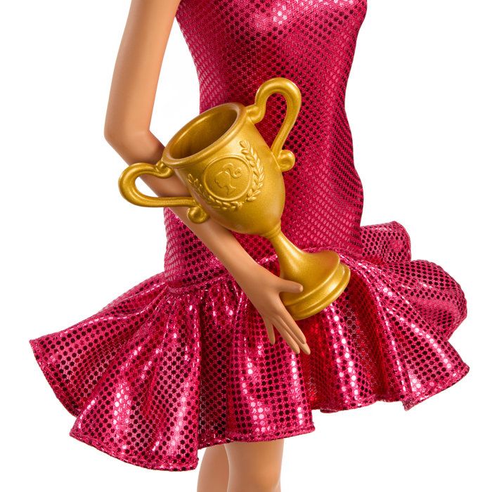 Barbie Signature poupée de Collection Danseuse Étoile Blonde en Tutu Rose avec Ballerines et diadème, Jouet Collector, GHT41, Multicolore