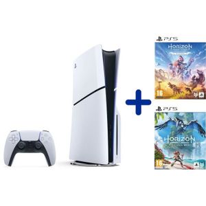 CONSOLE PLAYSTATION 5 Pack PS5 Standard : Console PS5 (Modèle Slim) + Ho