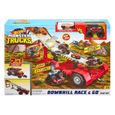 Hot Wheels - Monster Trucks - Camion Piste Géante - Extérieur - Enfant - 3 ans et +-4