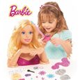Tête à coiffer Barbie - Giochi Preziosi - 38 cm - Rose - Jouet de coiffure-1