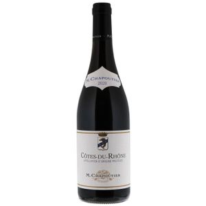 VIN ROUGE M. Chapoutier 2022 Côtes-du-Rhône - Vin rouge de la Vallée du Rhône