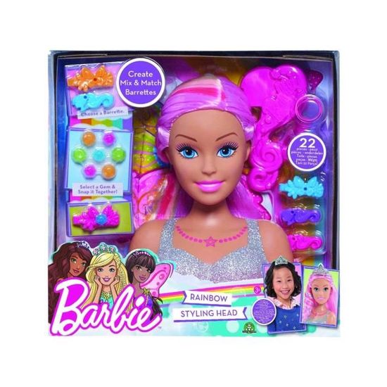 barbie tete a coiffer