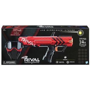 PISTOLET BILLE MOUSSE NERF - Kit de démarrage Rival Apollo - Jeux de tir