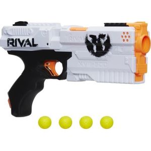 PISTOLET BILLE MOUSSE Nerf Rival Kronos Blanc XVIII-500 et Billes en Mou PISTOLET BILLE MOUSSE Nerf Rival Kronos Blanc XVIII-500 et Billes en Mou