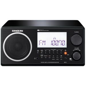 RADIO CD CASSETTE SANGEAN WR-2 Black Radio digitale haut de gamme