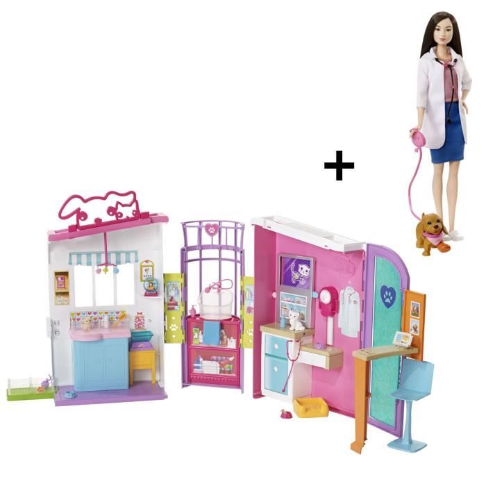 Clinique shop vétérinaire barbie