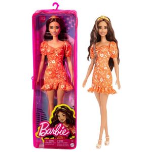 POUPÉE Barbie - Barbie Fashionista Robe Fleurie - Poupée 