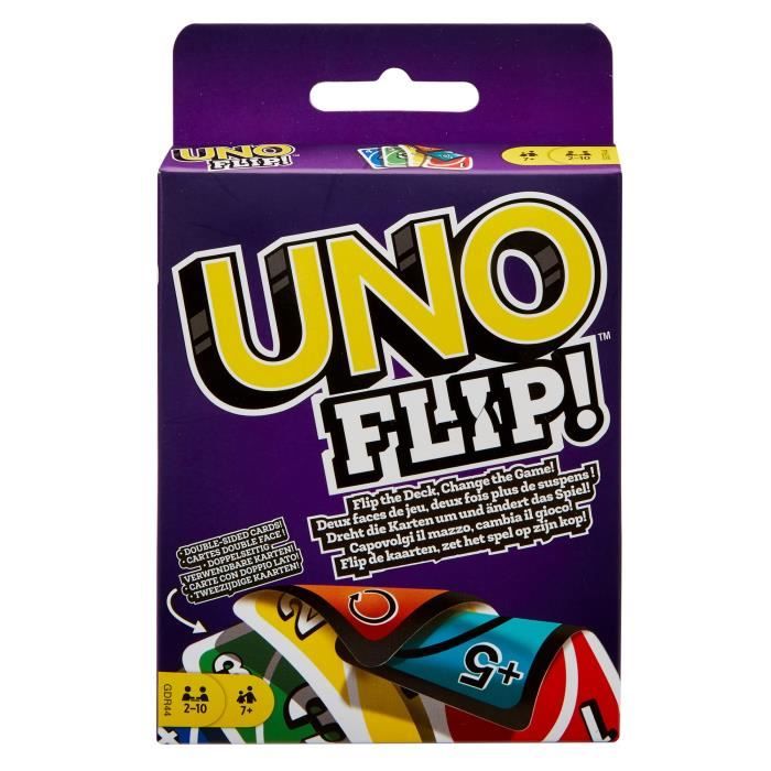 Uno Flip Mattel La Boîte