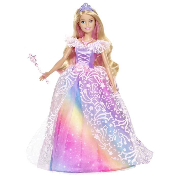Barbie - Fashionistas - Le Dressing de Rêve rose et poupée blonde - 15+  accessoires - Jouet pour enfant - Cdiscount Jeux - Jouets