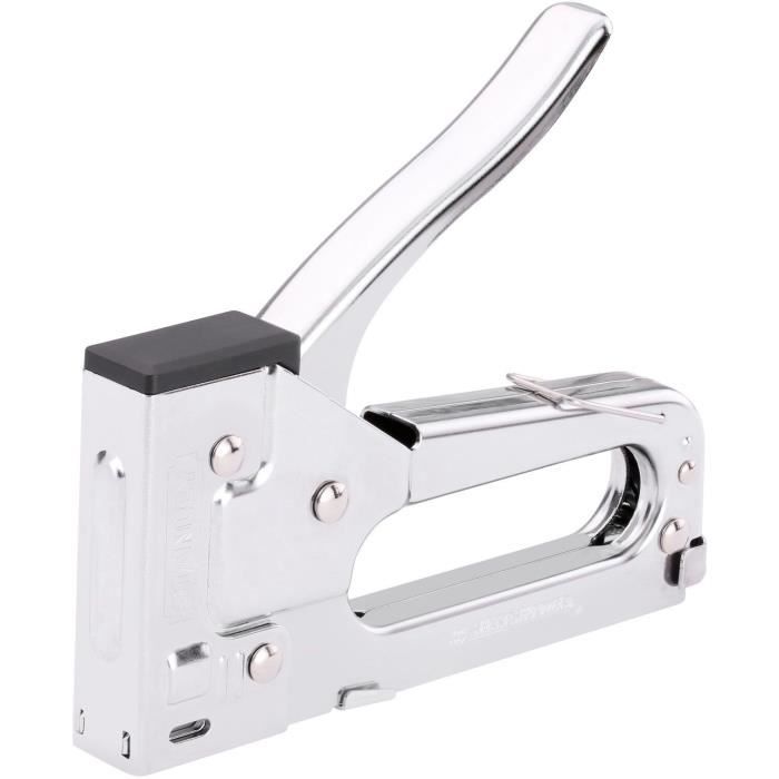 Agrafeuse STANLEY 6-TR45 Corps Acier - Poignée Verrouillable - Agrafes Type A