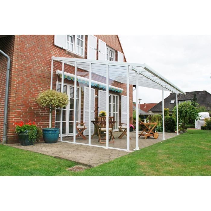 CHALET-JARDIN Panneau en polycarbonate latéral 4m