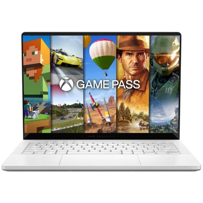 PC Portable Gamer ASUS ROG Zephyrus G14 OLED  Win 11 - 14 WQXGA+ 120Hz - RTX 5070Ti 12Go - AMD Ryzen AI 9 HX 370 - RAM 32Go - 1To
