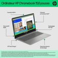 Ordinateur Portable Chromebook Plus HP 15a-nb0038nf - 15.6" FHD - Core i3-N305 - RAM 8 Go - Stockage 256 Go UFS - ChromeOS - AZERTY-4