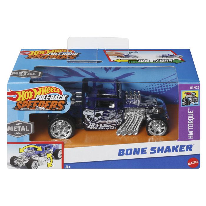 Hot Wheels Véhicule à Rétrofriction-C échelle 1/43 - HPR70