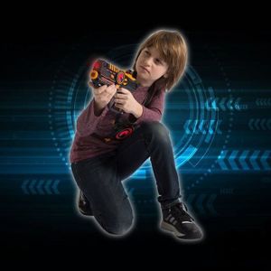 JEU D'ADRESSE DARPEJE Laser Battle - Set 2 joueurs équipe vert/o JEU D'ADRESSE DARPEJE Laser Battle - Set 2 joueurs équipe vert/o