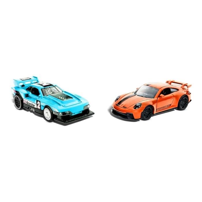 Hot Wheels®-2 Véhicules à Rétrofriction-Coffret échelle 1/43 HPR91