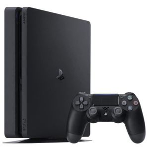 Console PS4 Slim 500Go Noire/Jet Black - Châssis F - Reconditionnée - PlayStation Officiel Console PS4 Slim 500Go Noire/Jet Black - Châssis F - Reconditionnée - PlayStation Officiel
