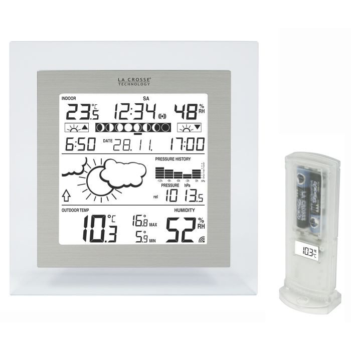 La Crosse Technology WS9257ITTRAA Station météo Cdiscount TV Son Photo