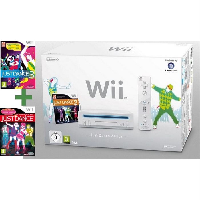 Wii BLANCHE + LINTEGRALE JUST DANCE