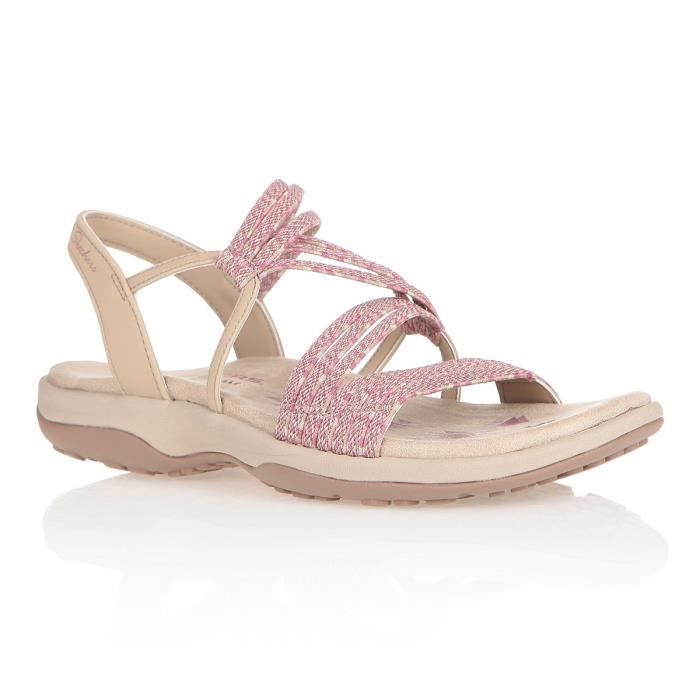 petticoat kraai Nuchter SKECHERS Sandale à lanières Reggae Slim Stretch Appeal - Femme - Rose  Framboise - Tige en tissu - Sangle au talon synthétique - Cdiscount Sport