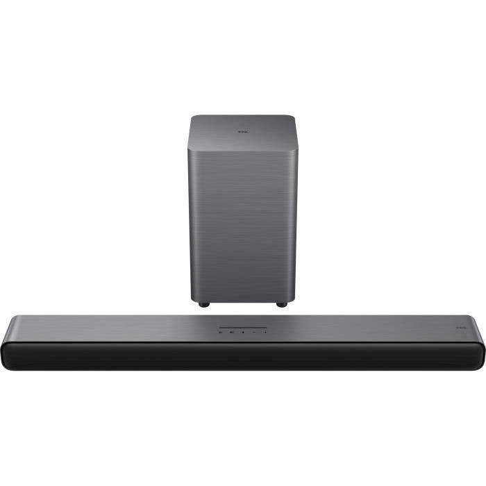 Barre de son TCL - Dolby Atmos 2.1 - Avec caisson de basses sans fil - 220W - Noir