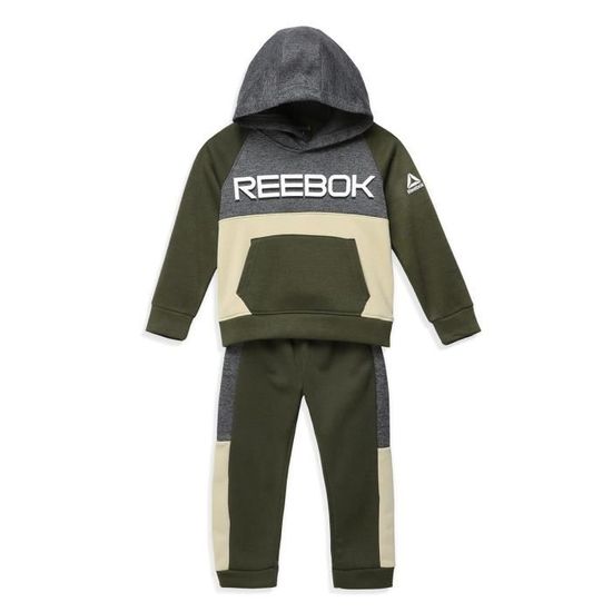 REEBOK ORIGINAL Ensemble Jogging Vert Kaki Enfant Vert Kaki