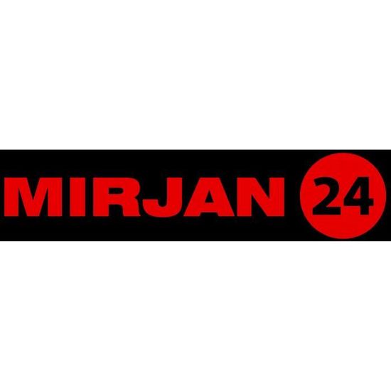 Mirjan24 Laura Banquette Convertible Tissu Noir Et Blanc