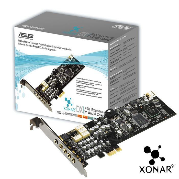 Звуковая карта asus xonar pci express