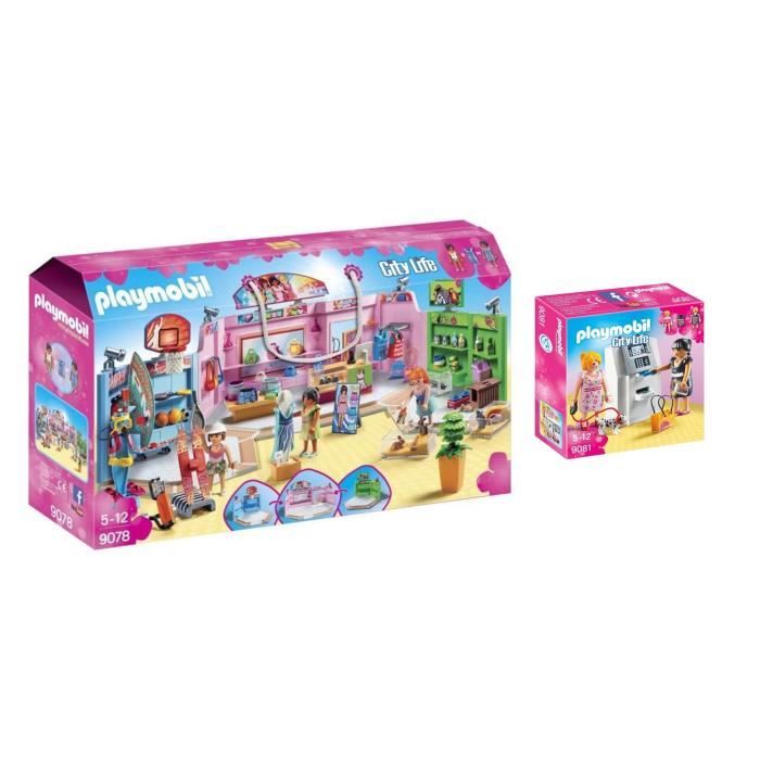 Playmobil galerie marchande discount