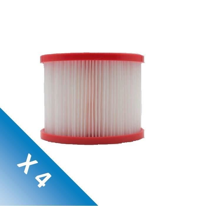 Lot De 4 Frites De Piscine Gonflables 105 Cm – Couleurs Rouge, Jaune, Bleu, Vert – Flotteurs En Plastique Pour Piscine, Plage, Vacances